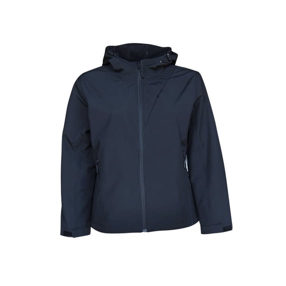 Pulse Women's Plus Size Hooded Soft Shell Jacket 1X-6X