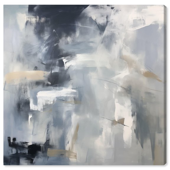 Pulse of the Storm I Canvas Minimalist Art by Art Remedy, Gallery Wrapped, 20 x 20