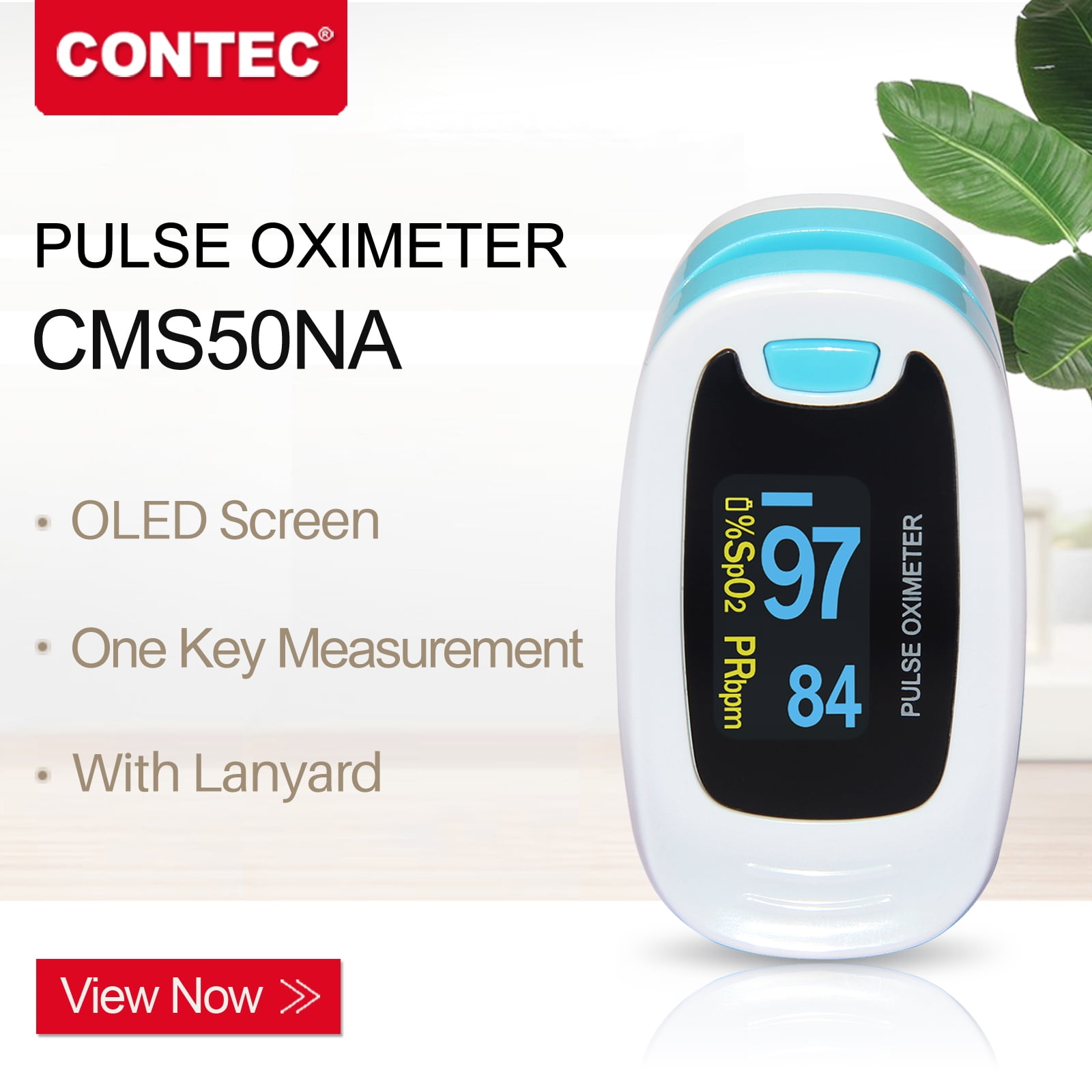Pulse oximeter OLED Screen CMS50NA portable finger oximeter