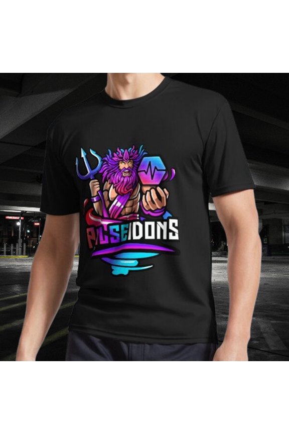 PulseChain Pulseidons Pulse Chain PLS Crypto Funny Size Mode American T-shirt