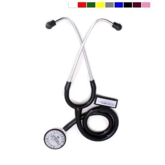 PulseWave Stethoscope with Nickel-Coated Frame and Soft Earpiece for Enhanced Comfort & Durability