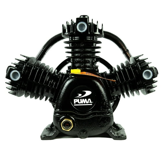 Puma 3 Cylinder 1 Single Stage Cast Iron Air Compressor Pump 22 SCFM PUK-65R