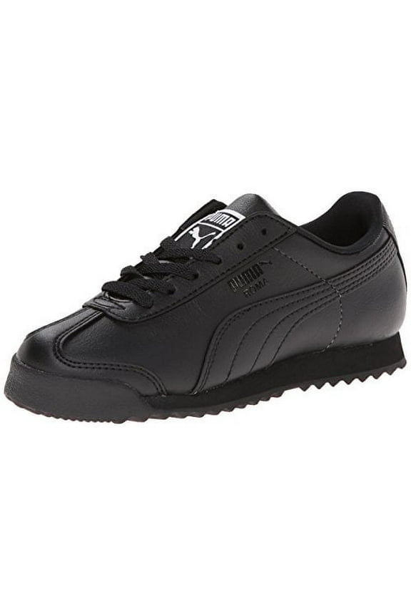 Big Kid's Puma Roma Basic Black/Black (354260 12) - 4.5