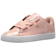 thumbnail image 1 of Puma 363073-11: Women's Basket Heart Patent Peach Beige Sneaker (8 B(M) US), 1 of 8