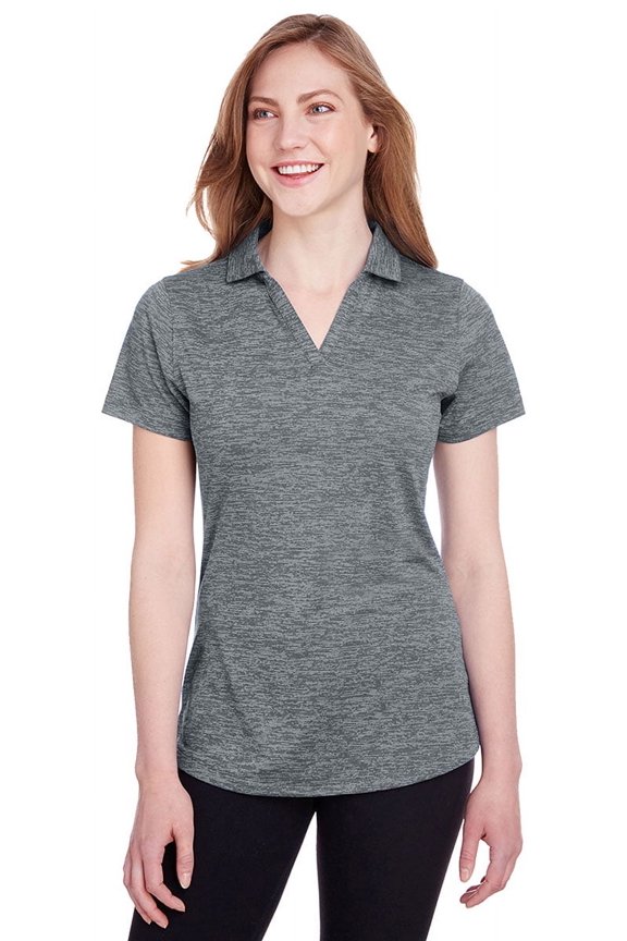 596802 Women's Golf Icon Heather Ladies Polo