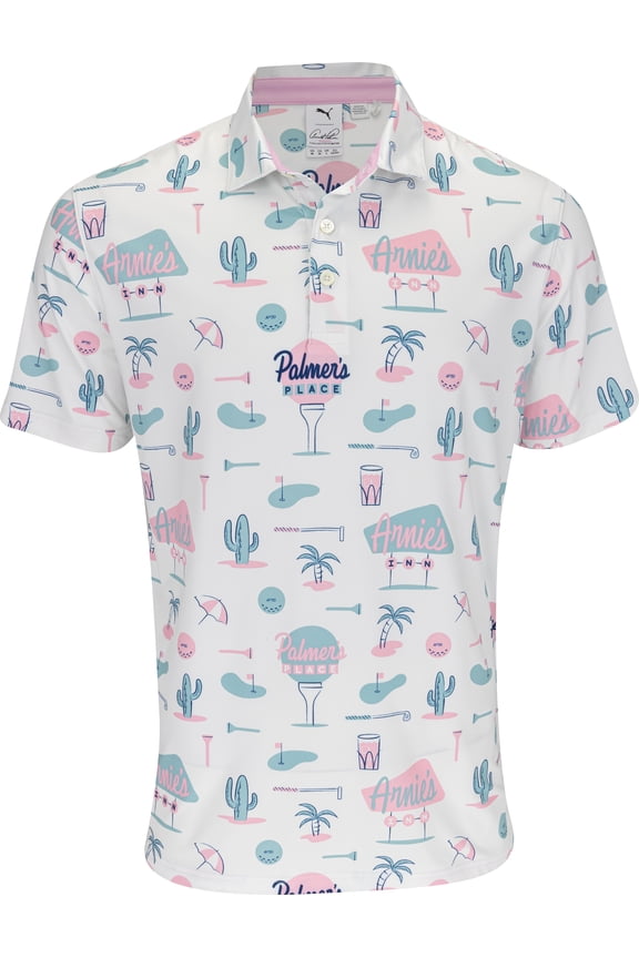 AP Cloudspun Palmers Place Bright White Pale Pink Shirt Men S