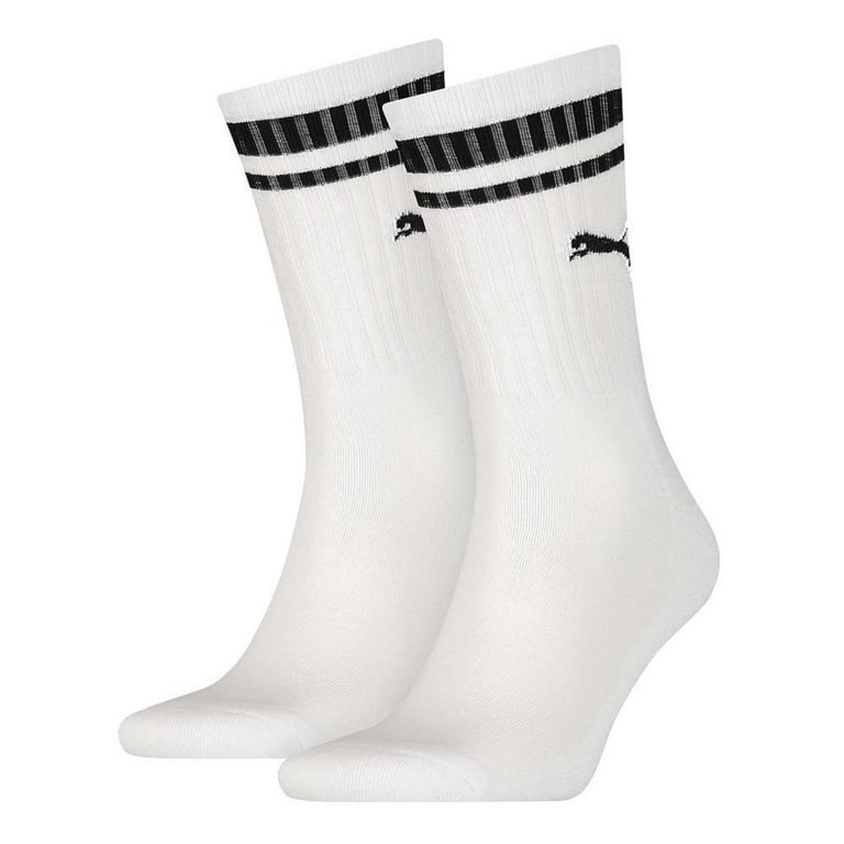 Puma Adult Heritage Stripe Crew Socks Pack of 2 Walmart