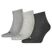 Puma Adult Quarter Training Ankle Socks (Pack of 3)