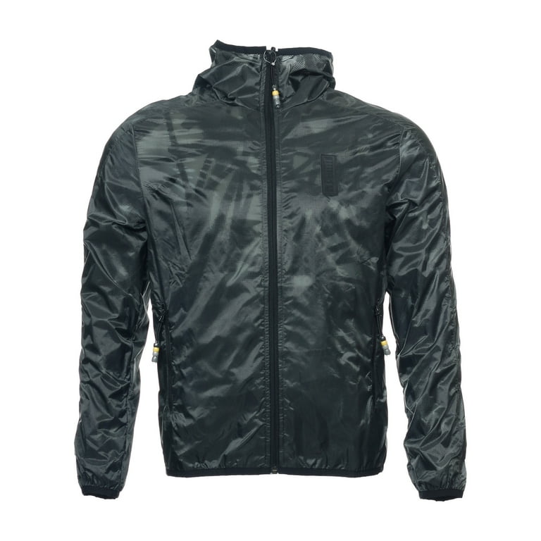 Puma All Over Print Men s Abstract Windbreaker XLarge Black Walmart