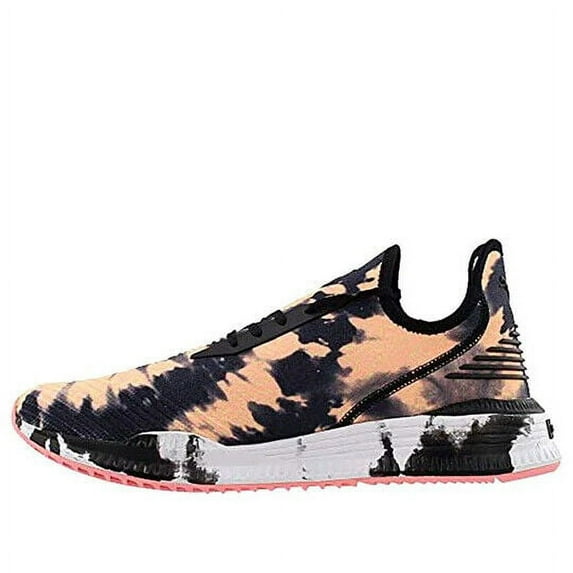 Puma Avid Evoknit CP 367844-01 Men's Black & Peach Athletic Running Shoes C1421 (10.5)