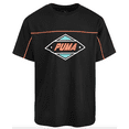 thumbnail image 1 of Puma Big Boys Logo-Print T-Shirt (Black, S), 1 of 1