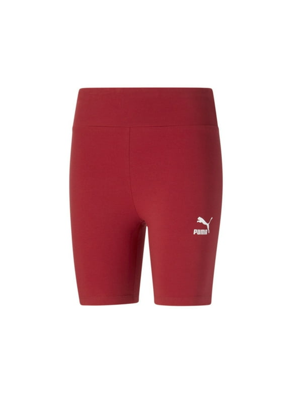 Puma Bike Short Womens Active Shorts Size Xs, Color: Red