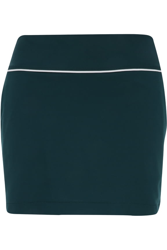 Blake Piped Knit Dark Myrtle/Warm White Skort Women XL