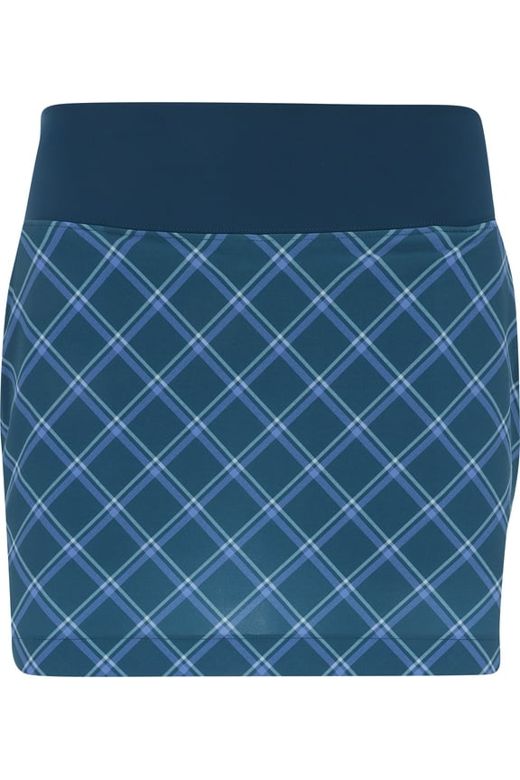 Blake Plaid Ocean Tropic/Blue Skies Skort Women S