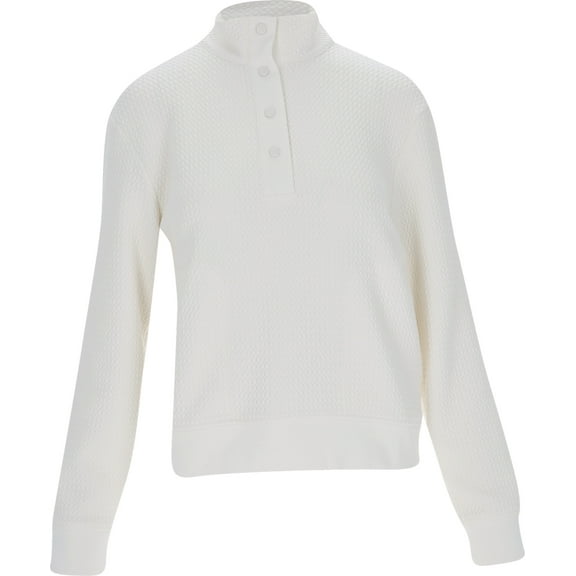 Puma Boulder Half Snap Warm White Outerwear Women XL