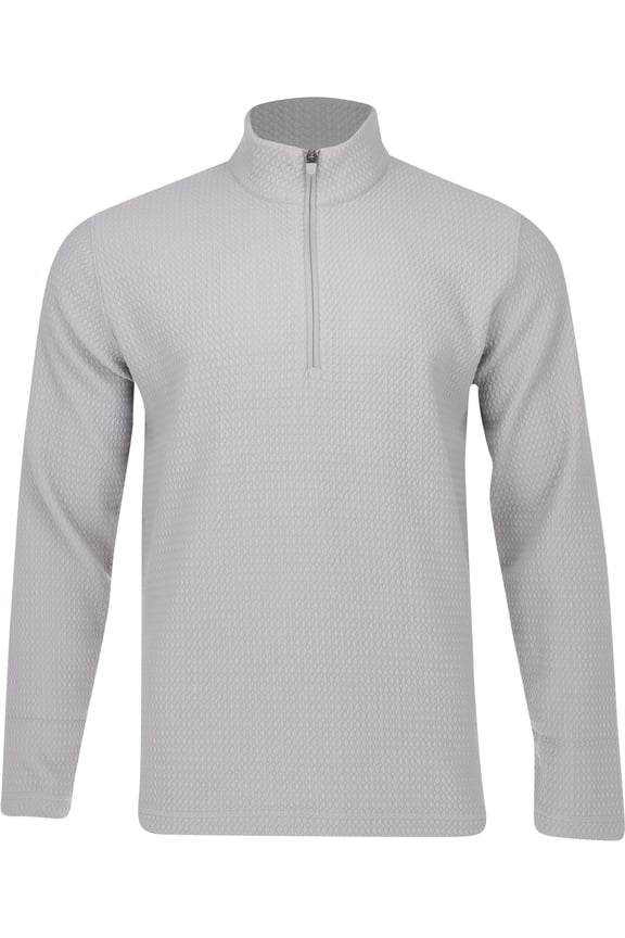 Boulder Quarter Zip Ash Gray Outerwear Men XL