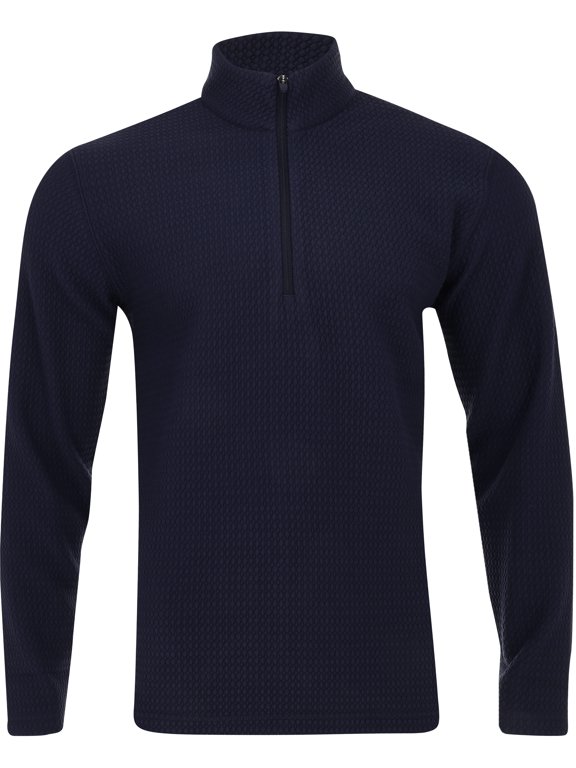Boulder Quarter Zip Deep Navy Outerwear Men S