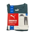 thumbnail image 1 of Puma Boy's All Day Comfort 2 Piece Tee and Jogger Set (Grey/White, L), 1 of 3