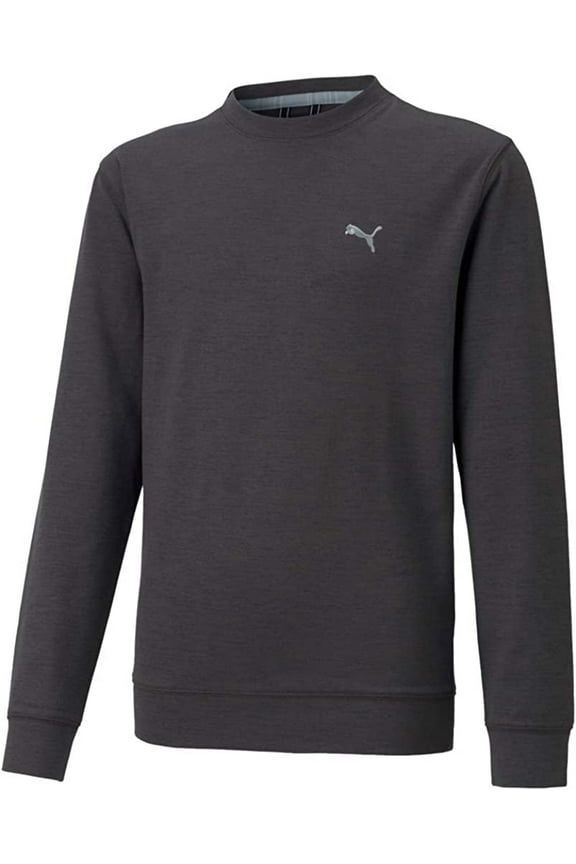 Boy's Cloudspun Puma Black Heather Sweater Junior S