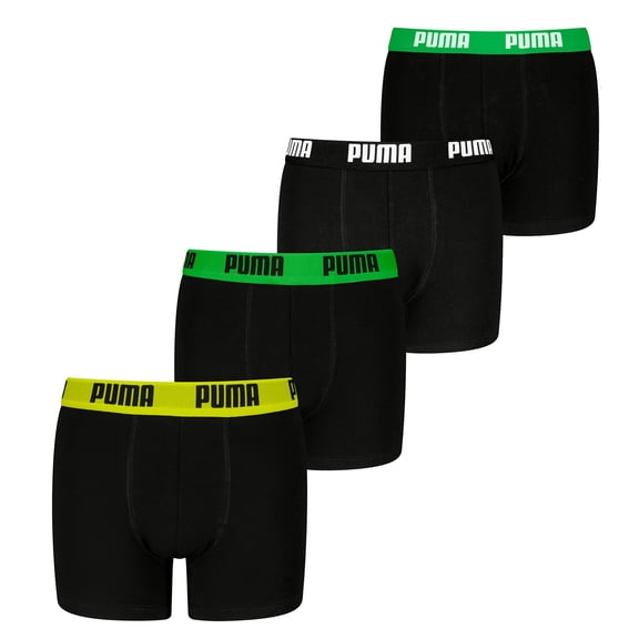 Puma Boys Boxer Shorts Cotton Black 146/152
