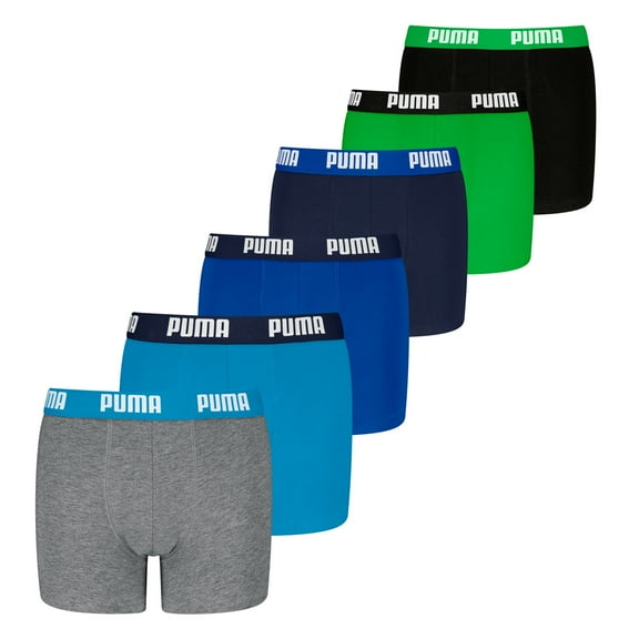 Puma Boys Boxer Shorts Cotton Multicoloured 134/140