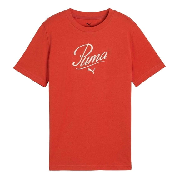 Puma Boys/Girls Essential Script T-Shirt