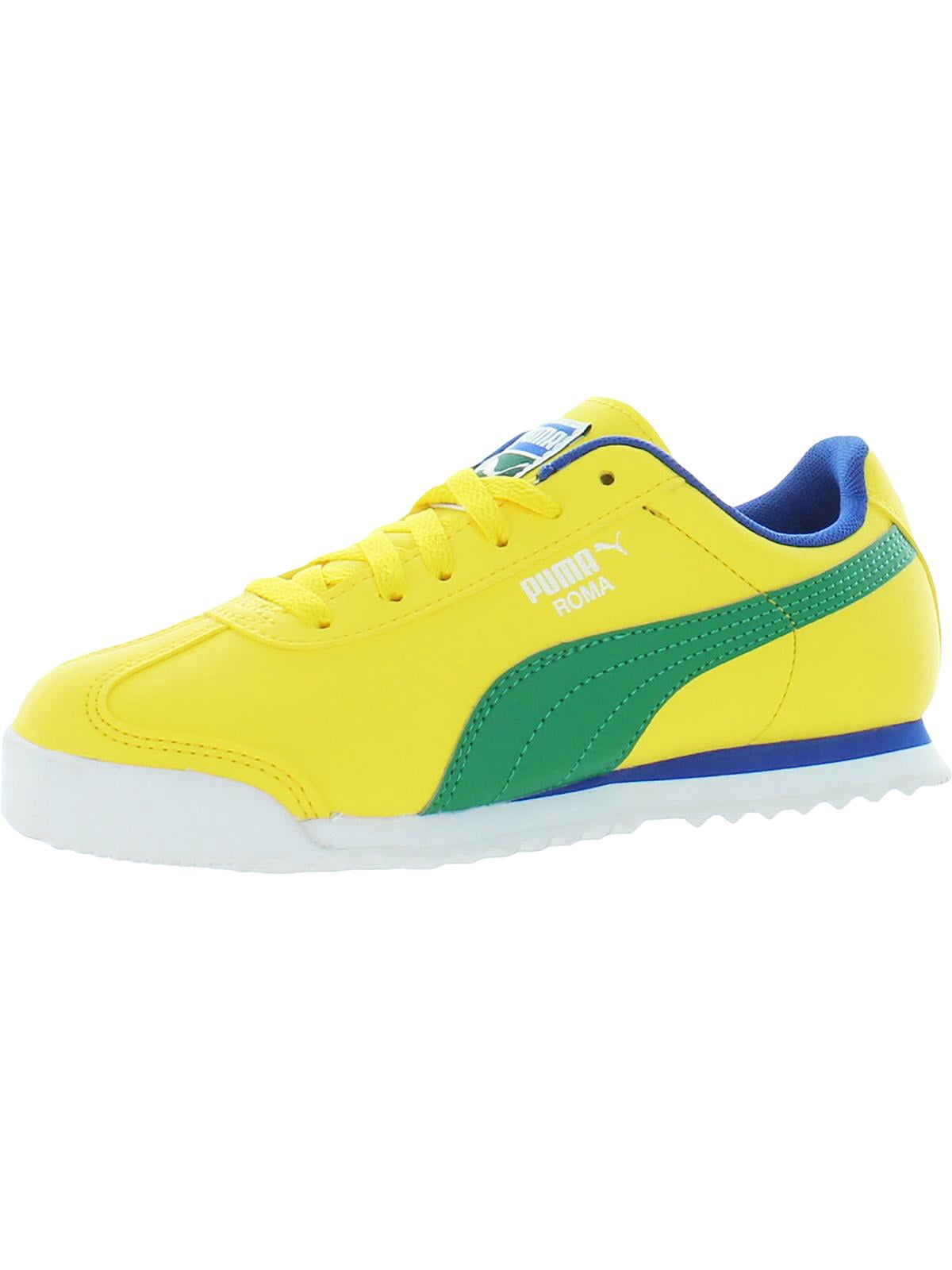 Puma Boys Roma Basic Leather Fitness Athletic Shoes