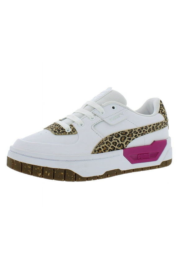 Cali Dream Natural Lux Womens Shoes Size 7.5, Color: White/Fuchsia/Silver
