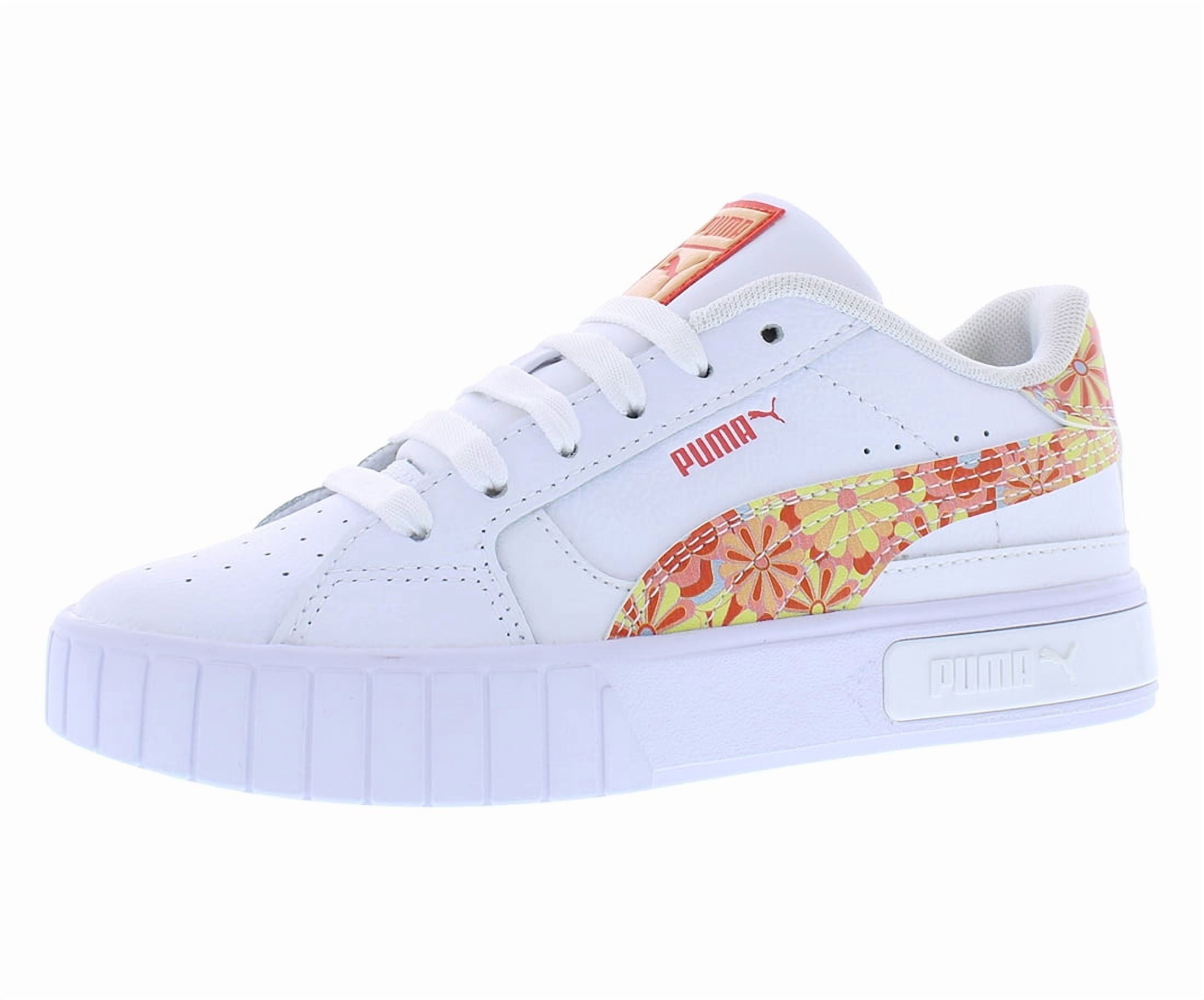 Puma Cali Star Flower PS Girls Shoes Size 3, Color: Puma White/Warm Earth -  Walmart.com