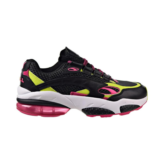 Puma Cell Venom 370417-01 Men Black/Pink/Lime Punch Athletic Running Shoes C1385 (11)