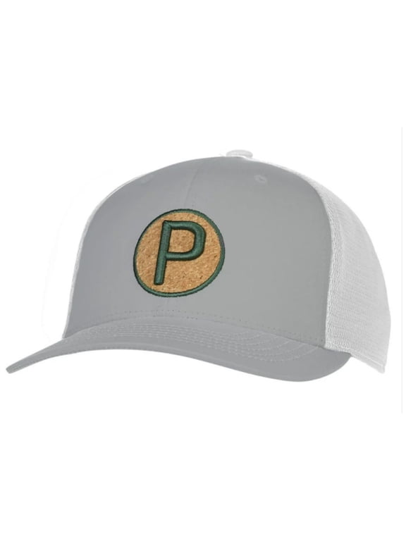 Champs Patch Trucker Cap (Quarry/Bright White, Adjustable) 2020 NEW