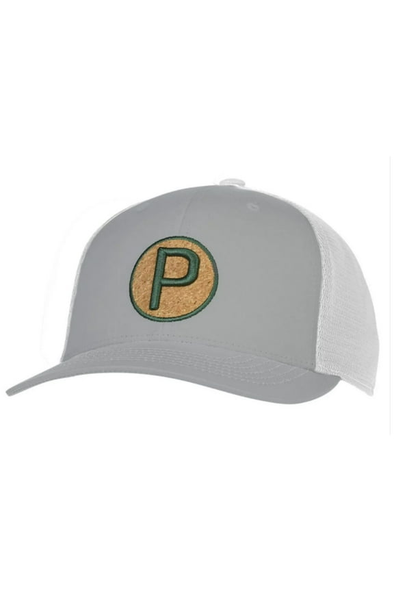 Champs Patch Trucker Cap (Quarry/Bright White, Adjustable) 2020 NEW