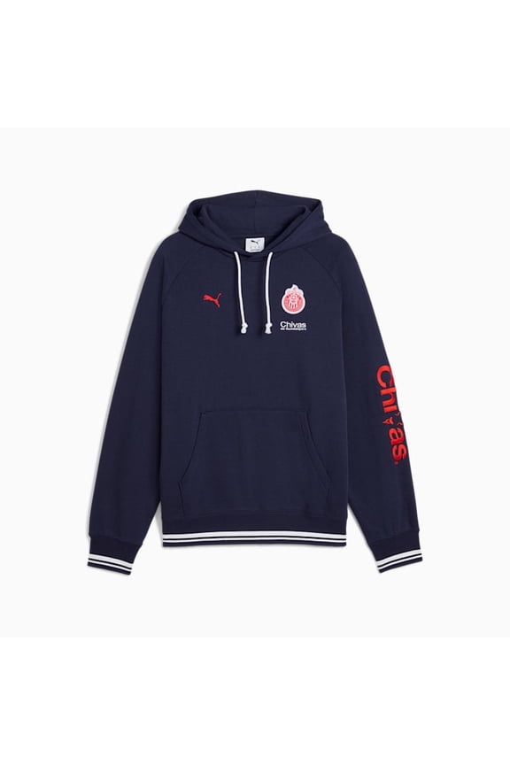 Chivas Men's Fleece Hoodie (Navy, M)