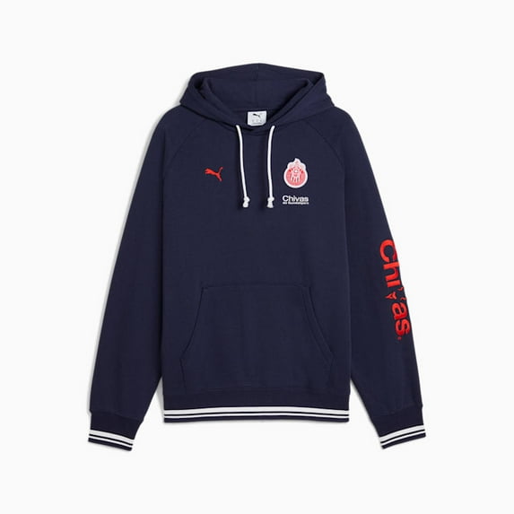 Puma Chivas Men's Fleece Hoodie (Navy, S)