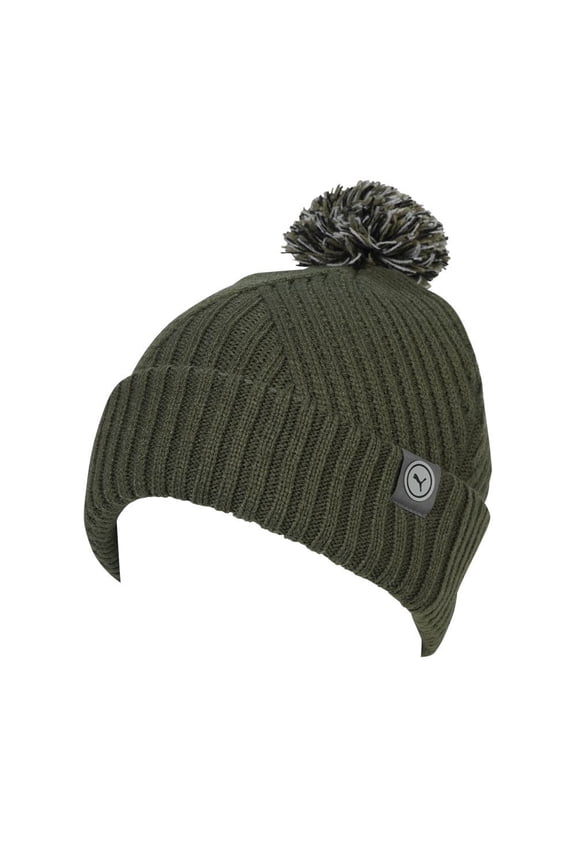 Circle Cat Removeable Pom Beanie (Ladies, Thyme) 2020 NEW