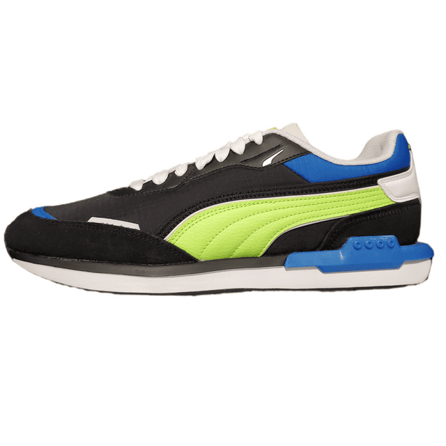 Puma City Rider Black Green Blue Mens Size 11 Sneaker Athletic Shoes ...