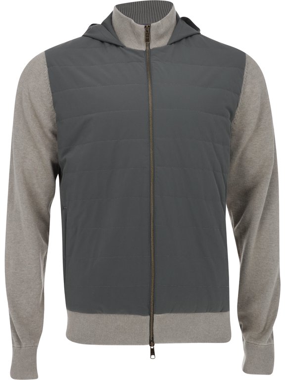 Clubhouse Hybrid FZ Mineral Gray/Pebble Gray Outerwear Men L