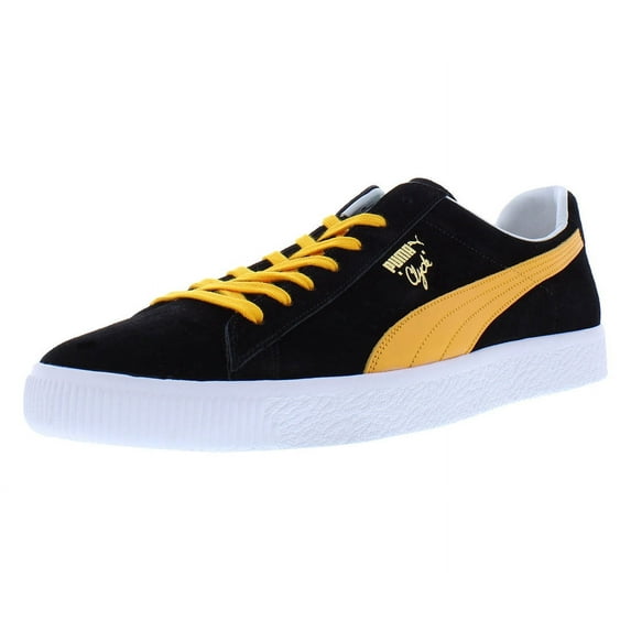Puma Clyde Clydezilla Mij Mens Shoes Size 9.5, Color: Black/Zinnia