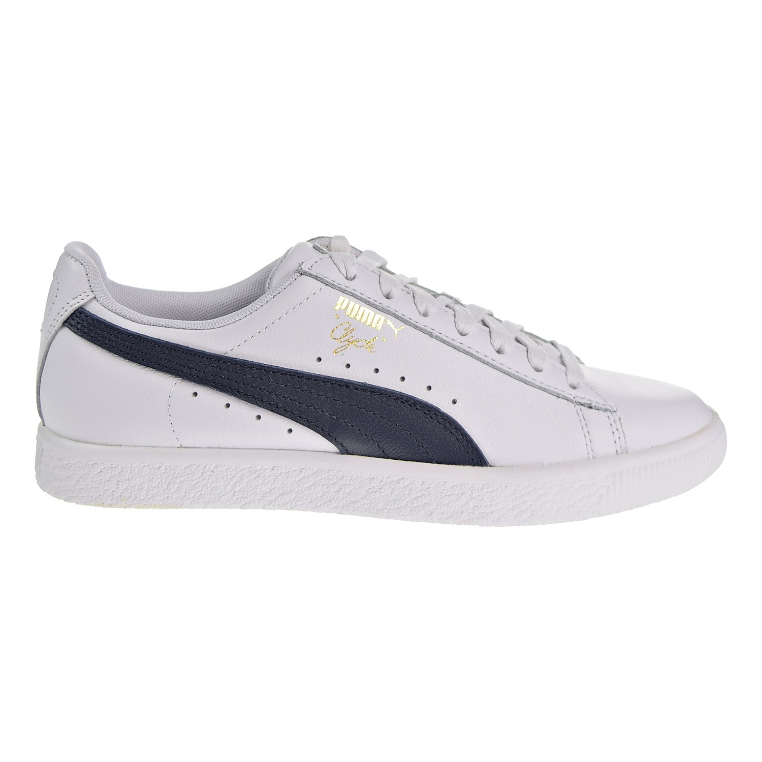Puma Clyde Core Foil Women's Shoes White/Navy/Team Zambia Ubuy