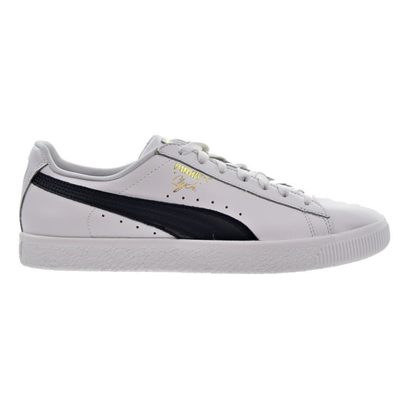Puma Clyde Core L Foil Men's Shoes White/New Navy/Gold 364669-02