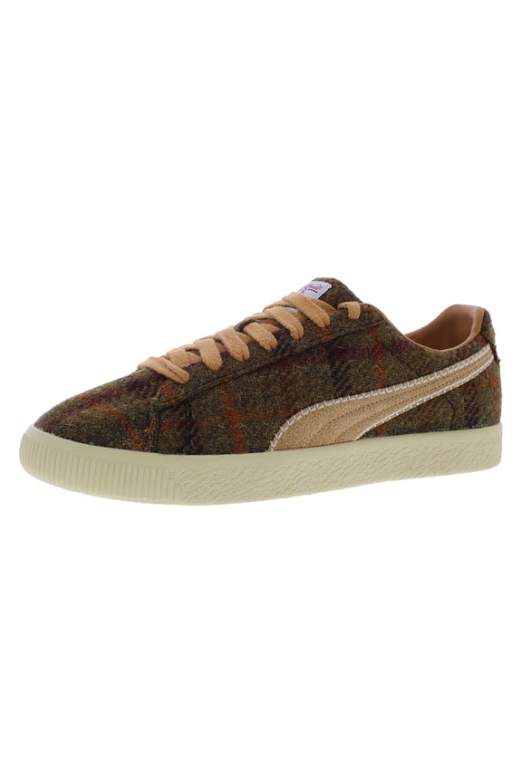 Clyde Harris Tweed Mens Shoes Size 8, Color: Chamomile/Caramel Latte