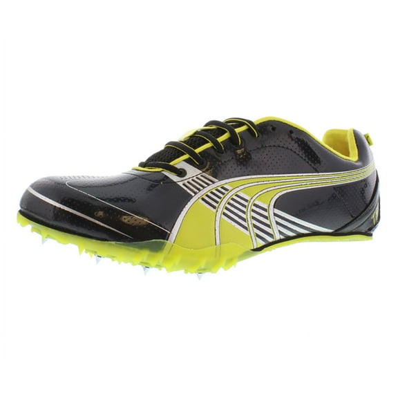 Puma Complete TFX Sprint 3 Mens Shoes Size 14, Color: Black/Yellow/Silver