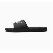 Puma Cool Cat 2.0 Slides, Black White, Mens Size10