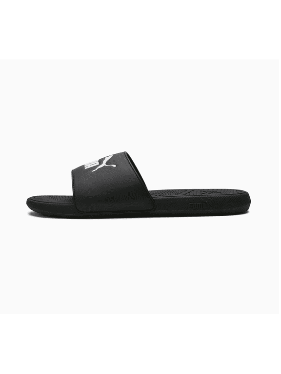 Cool Cat 2.0 Slides, Black White, Men's Size:10