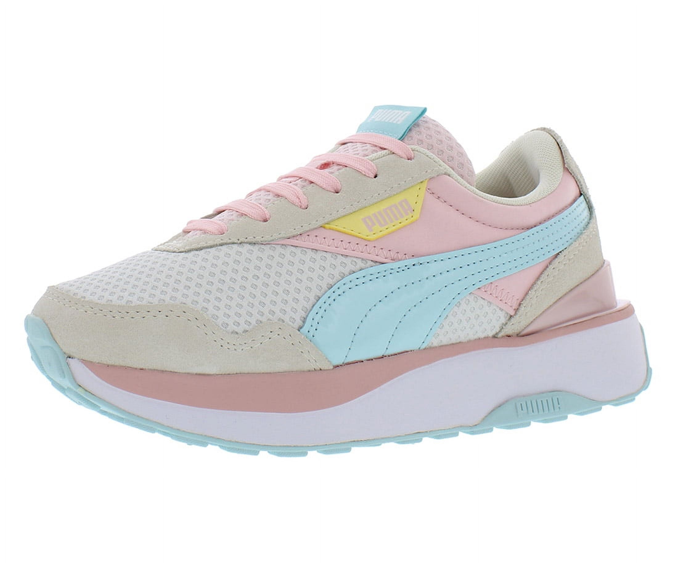 Puma Cruise Rider Peony Girls Shoes Size 4, Color: White/Pink