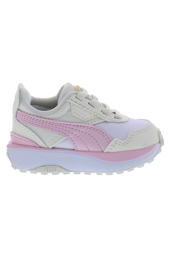 Cruise Rider Silky Ac Infant/Toddler Shoes Size 4, Color: Cream/Pink