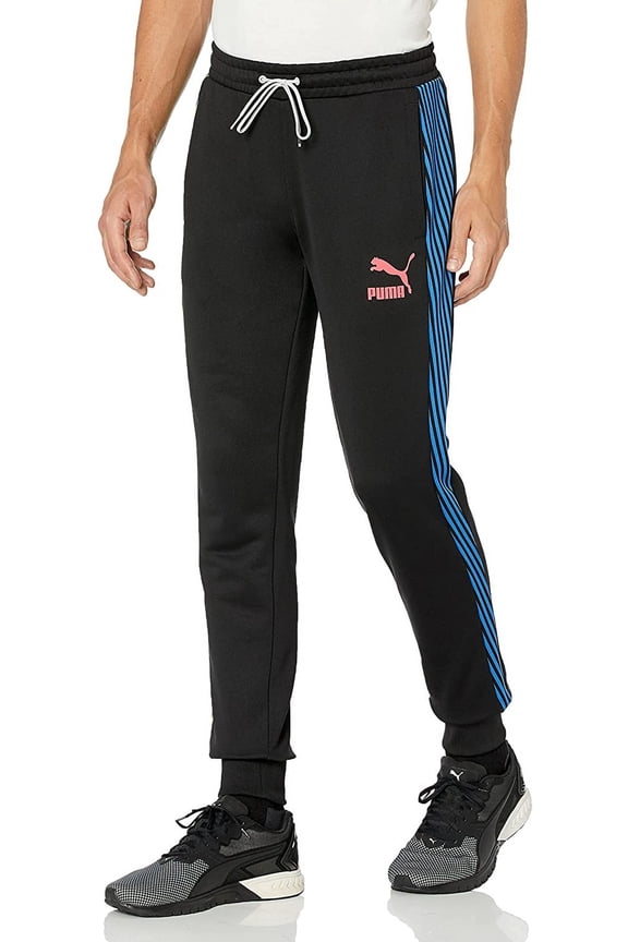 Dazed T7 Track Pants PT Puma Black 533530-01 Men's Size M Standard Fit