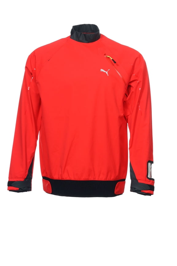 'Defender Race Spraytop' Red Windbreaker , Size Small