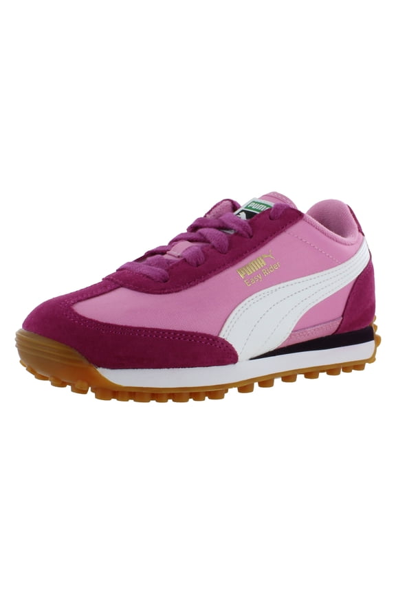 Easy Rider Vintage PS Girls Shoes Size 1, Color: Mauved Out/Puma White