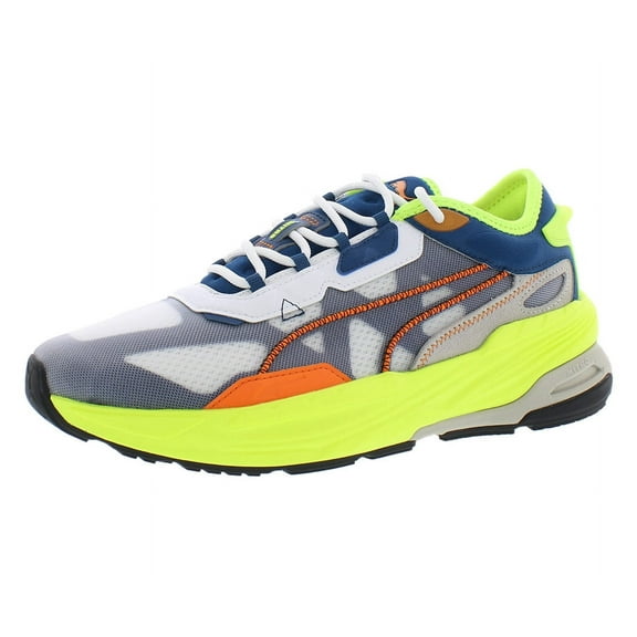 Puma Extent Nitro Adv Mens Shoes Size 12, Color: White/Sail Blue/Volt